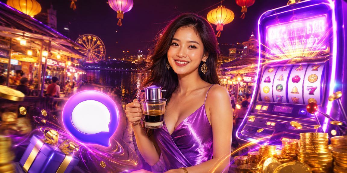 Người chơi tại Phú Quốc trải nghiệm slots trực tuyến bên ly cà phê buổi sáng
